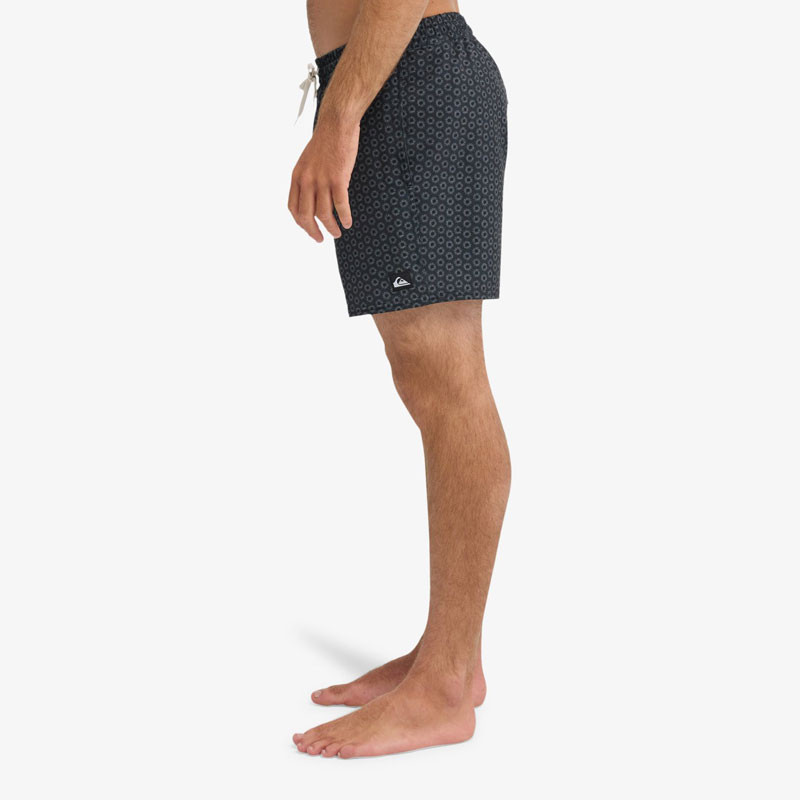 Bañador Quiksilver: Stretch Printed Volley 16 (Blk Mini Mayhm)