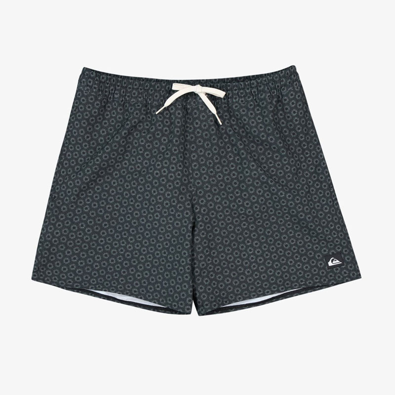 Bañador Quiksilver: Stretch Printed Volley 16 (Blk Mini Mayhm)