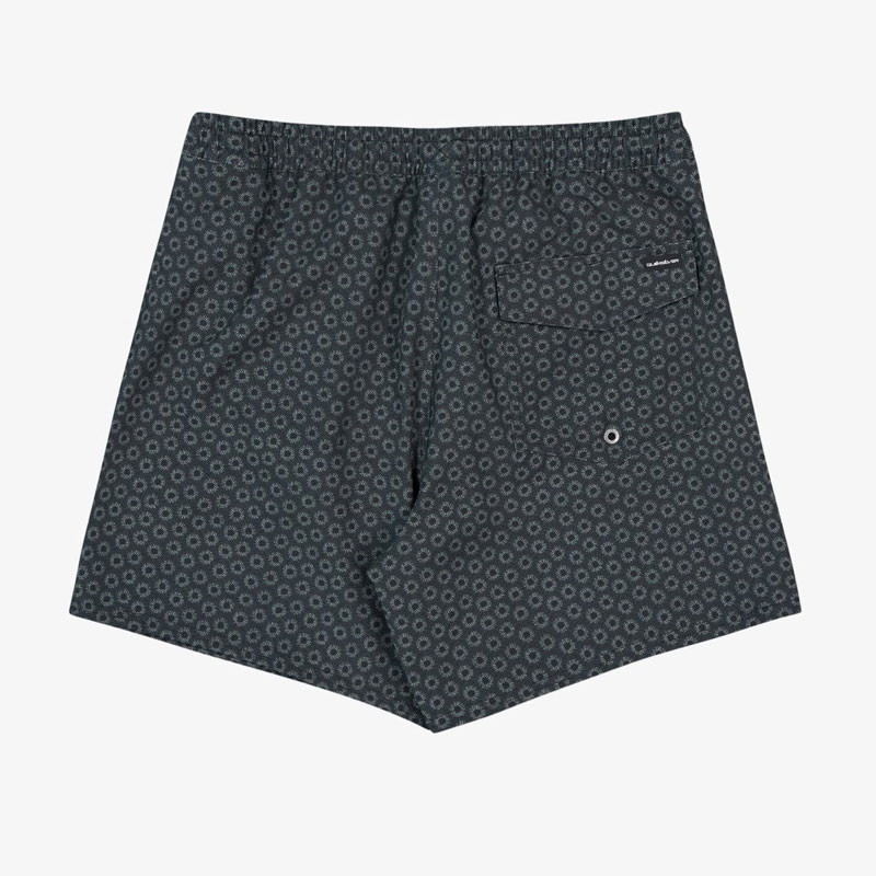 Bañador Quiksilver: Stretch Printed Volley 16 (Blk Mini Mayhm)