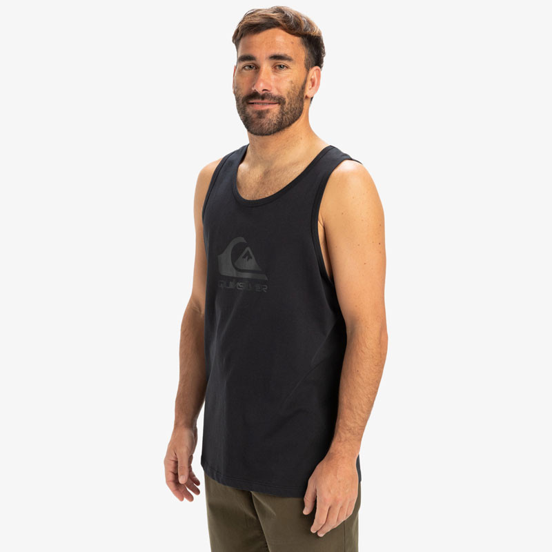 Camiseta Quiksilver: Ev Comp Logo Tank (Black)