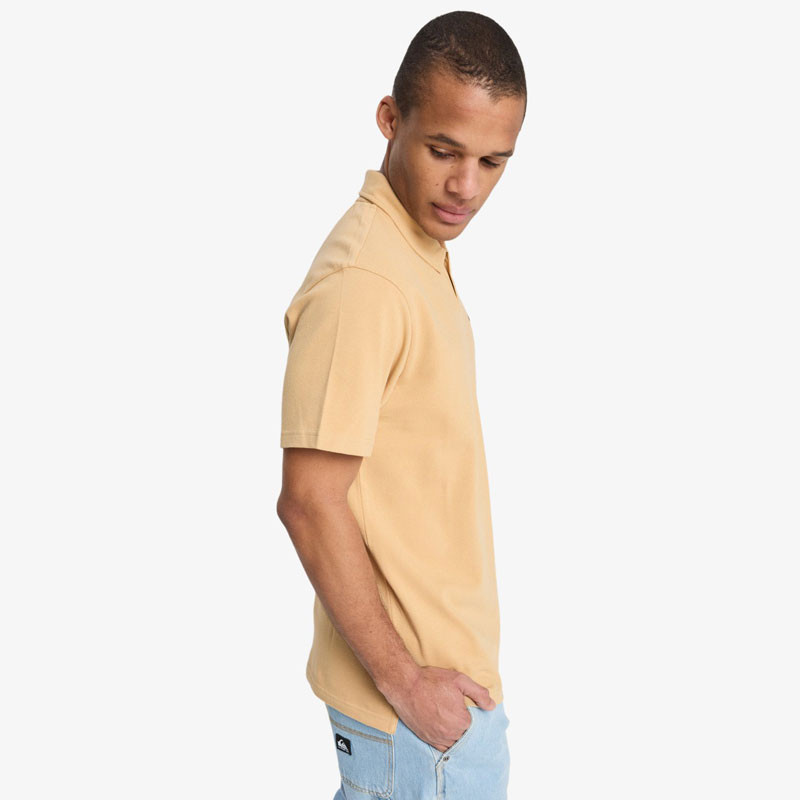 Polo Quiksilver: Mw Pique Polo (Khaki)