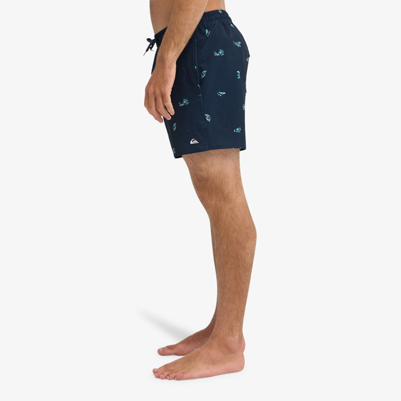 Bañador Quiksilver: Stretch Printed Volley 16 (Dk Ny Spc Out)