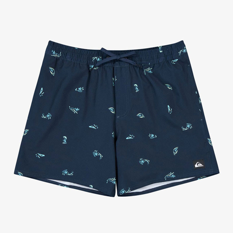 Bañador Quiksilver: Stretch Printed Volley 16 (Dk Ny Spc Out)