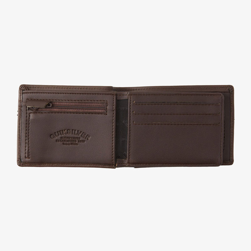 Cartera Quiksilver: Mack 2 (Chocolate Brown)