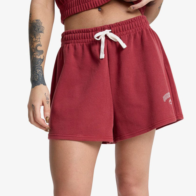 Bermuda Quiksilver: Bolea Fleece Short (Burnt Russet)