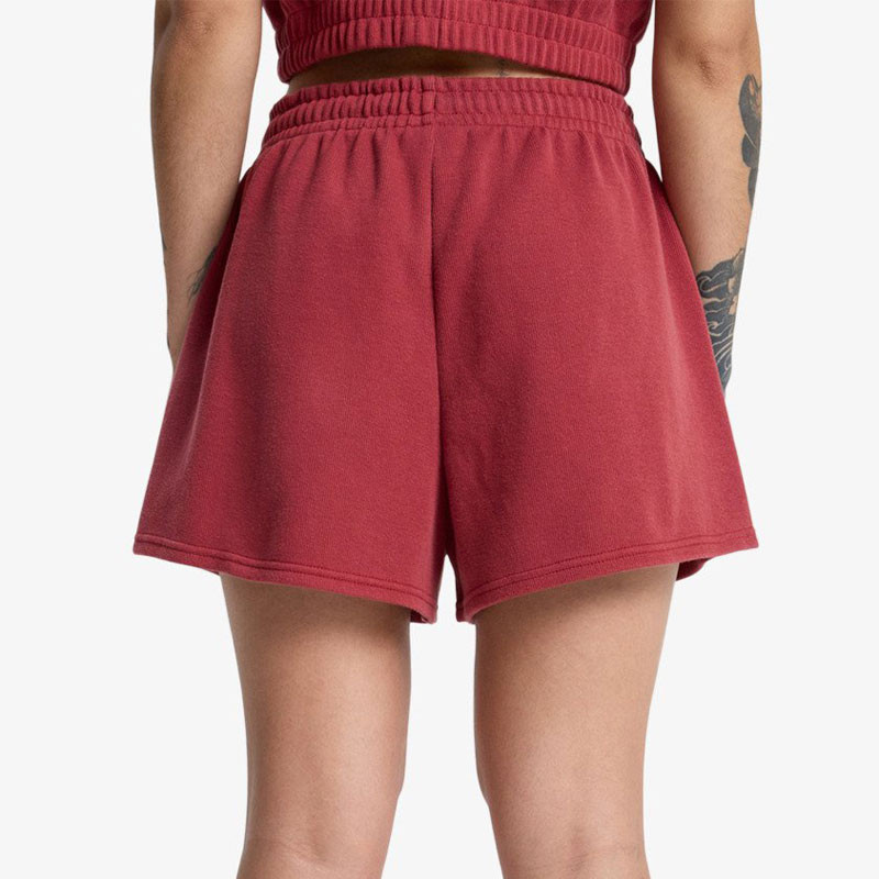 Bermuda Quiksilver: Bolea Fleece Short (Burnt Russet)