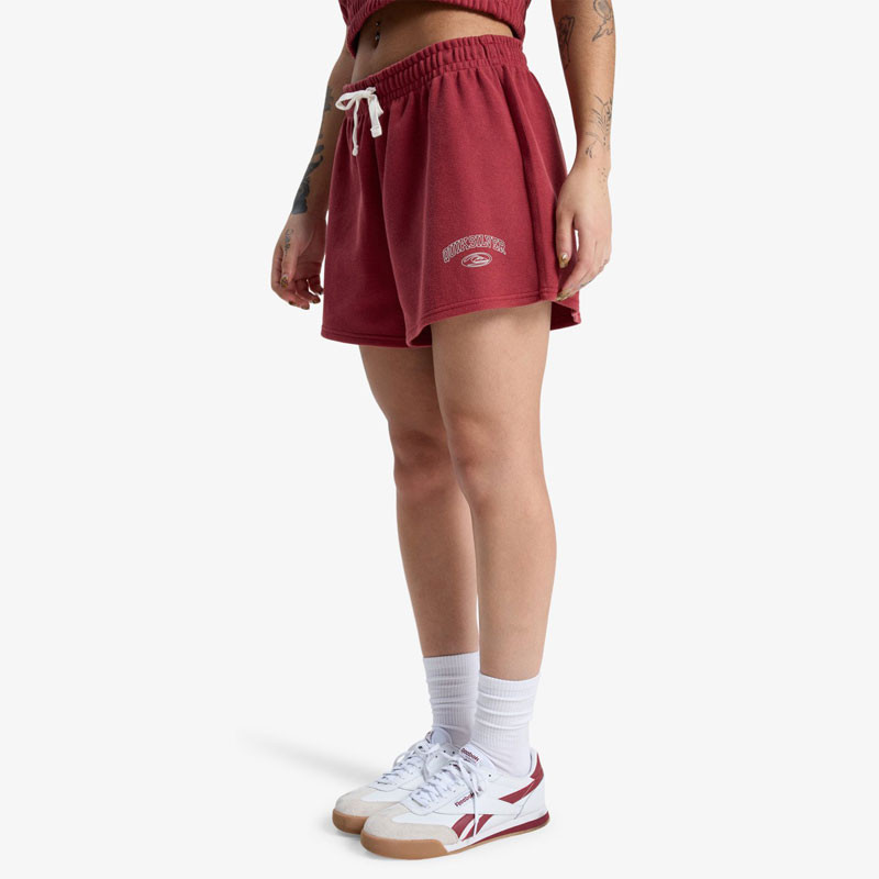 Bermuda Quiksilver: Bolea Fleece Short (Burnt Russet)