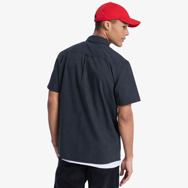 Camisa Quiksilver: Mw Premium Stretch SS (Black)