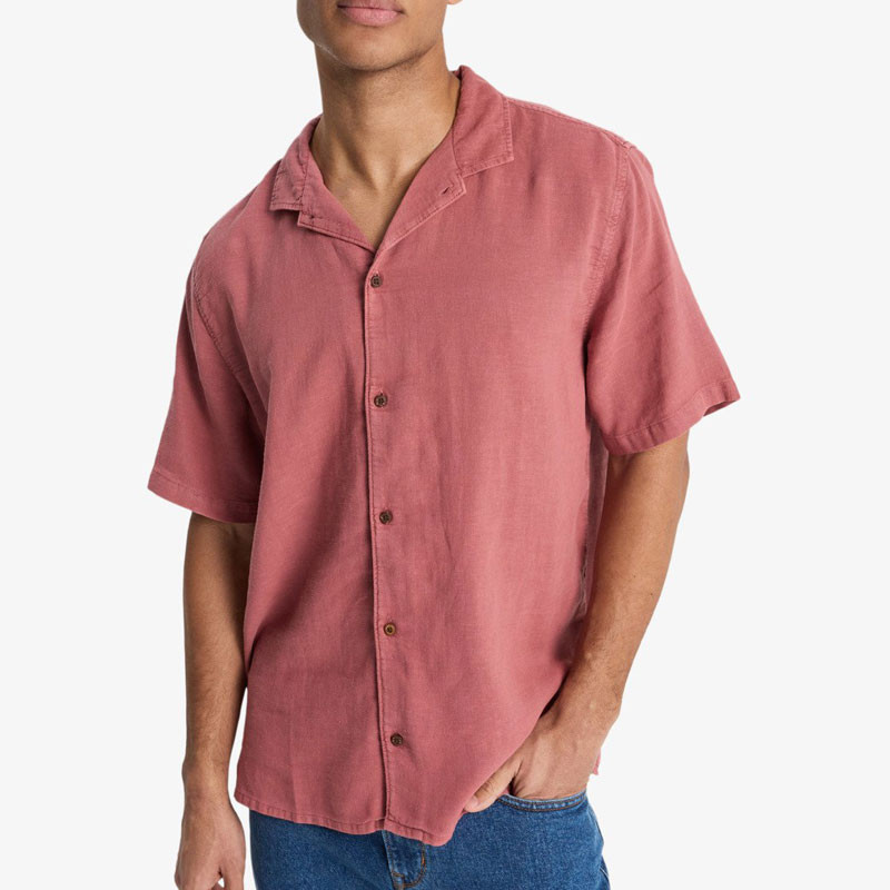 Camisa Quiksilver: Sunrise SS (Burnt Russet)