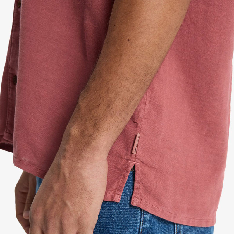 Camisa Quiksilver: Sunrise SS (Burnt Russet)