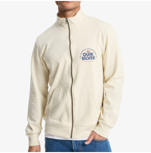 Sudadera Quiksilver: Zip Fleece No Hood (Bone)