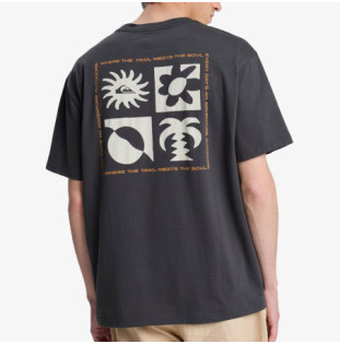 Camiseta Quiksilver: Evo Blossom Of Peace (Tarmac)