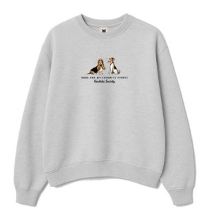 Sudadera Kaotiko: Crew Rita (Gray)