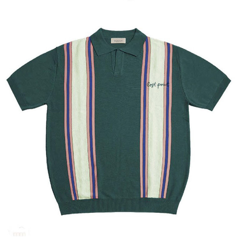 Polo Kaotiko: Lost Point Polo Shirt (Green Ivory)
