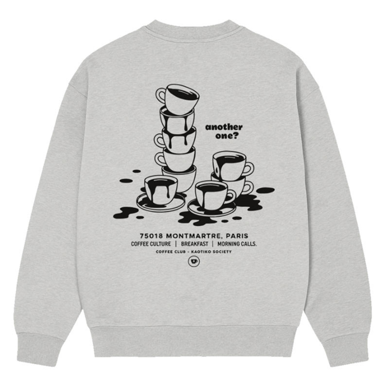 Sudadera Kaotiko: Crew Another One (Grey)