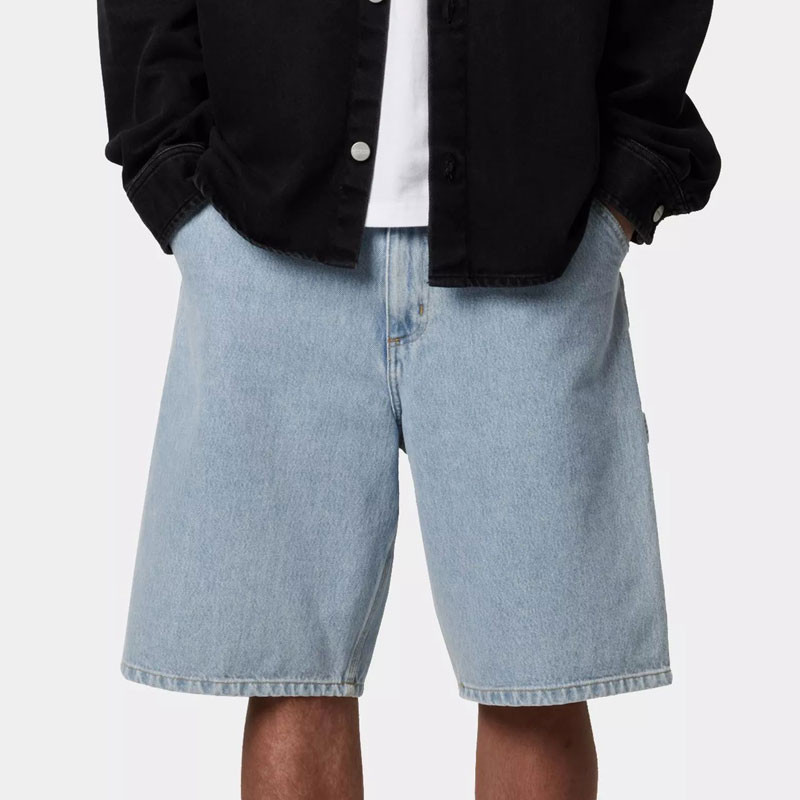 Bermuda Carhartt WIP: Single Knee Short (Blue)
