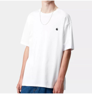 Camiseta Carhartt WIP: SS Madison T-Shirt (White Black)