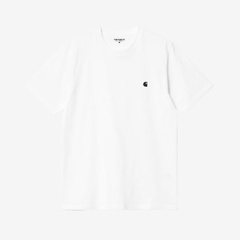 Camiseta Carhartt WIP: SS Madison T-Shirt (White Black)
