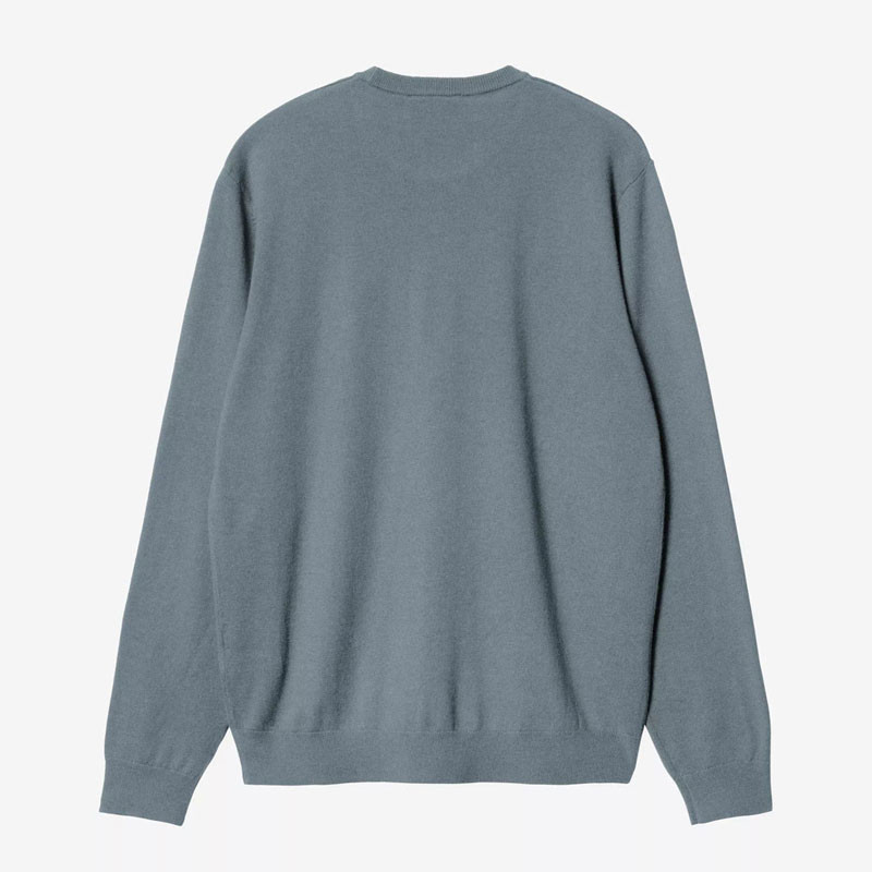 Jersey Carhartt WIP: Madison Sweater (Velvet Blue White)