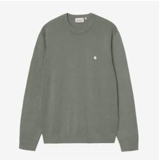 Jersey Carhartt WIP: Madison Sweater (Velvet Green White)