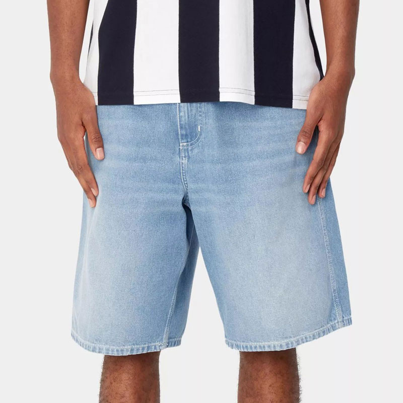 Bermuda Carhartt WIP: Simple Short (Blue Light True Washed)