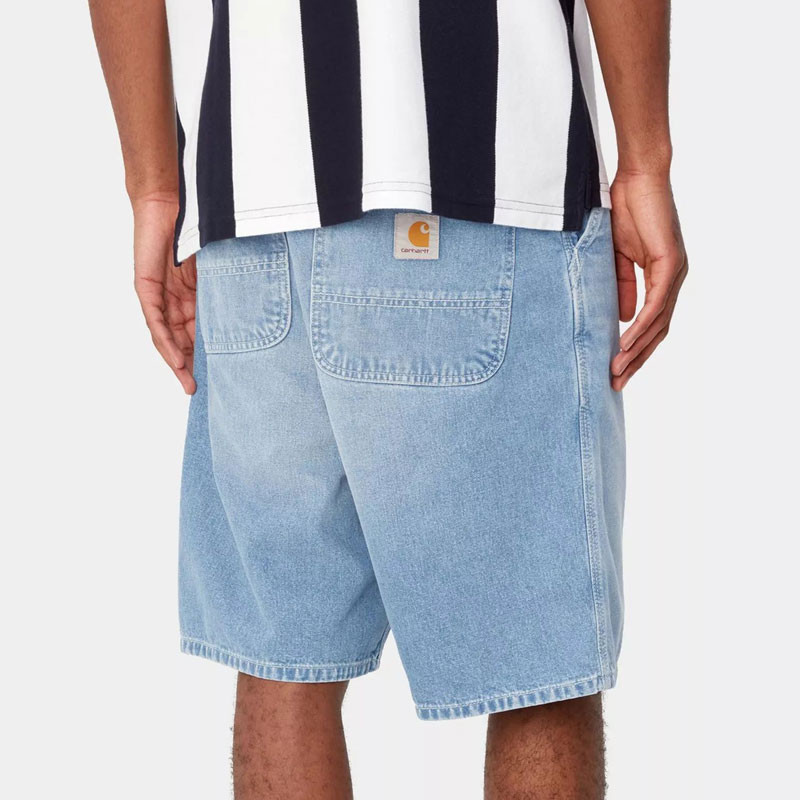 Bermuda Carhartt WIP: Simple Short (Blue Light True Washed)