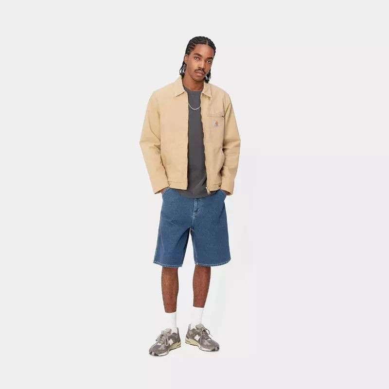 Bermuda Carhartt WIP: Simple Short (Blue Stone Washed)