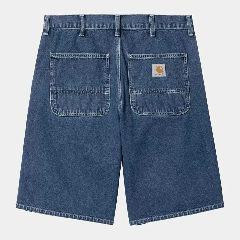Bermuda Carhartt WIP: Simple Short (Blue Stone Washed)