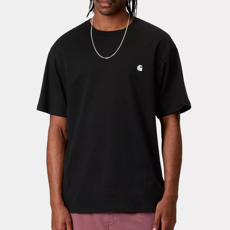 Camiseta Carhartt WIP: SS Madison T-Shirt (Black White)