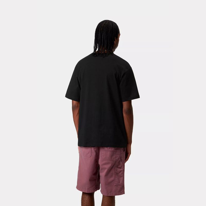 Camiseta Carhartt WIP: SS Madison T-Shirt (Black White)