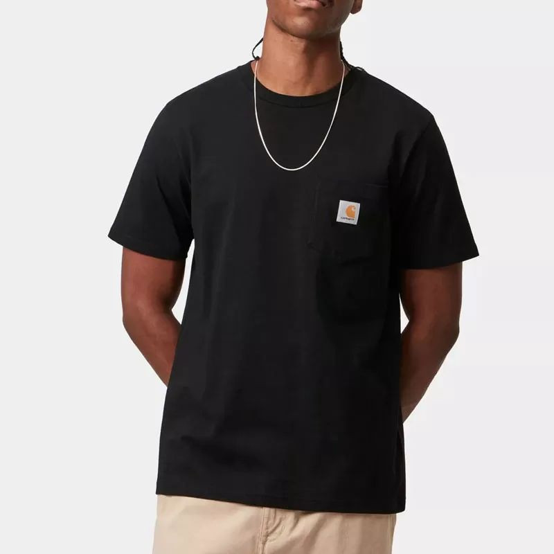 Camiseta Carhartt WIP: SS Pocket T-Shirt (Black)