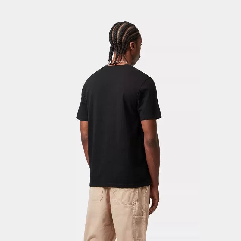 Camiseta Carhartt WIP: SS Pocket T-Shirt (Black)