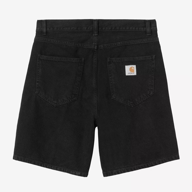 Bermuda Carhartt WIP: Nolan Short (Black Stone Washed)