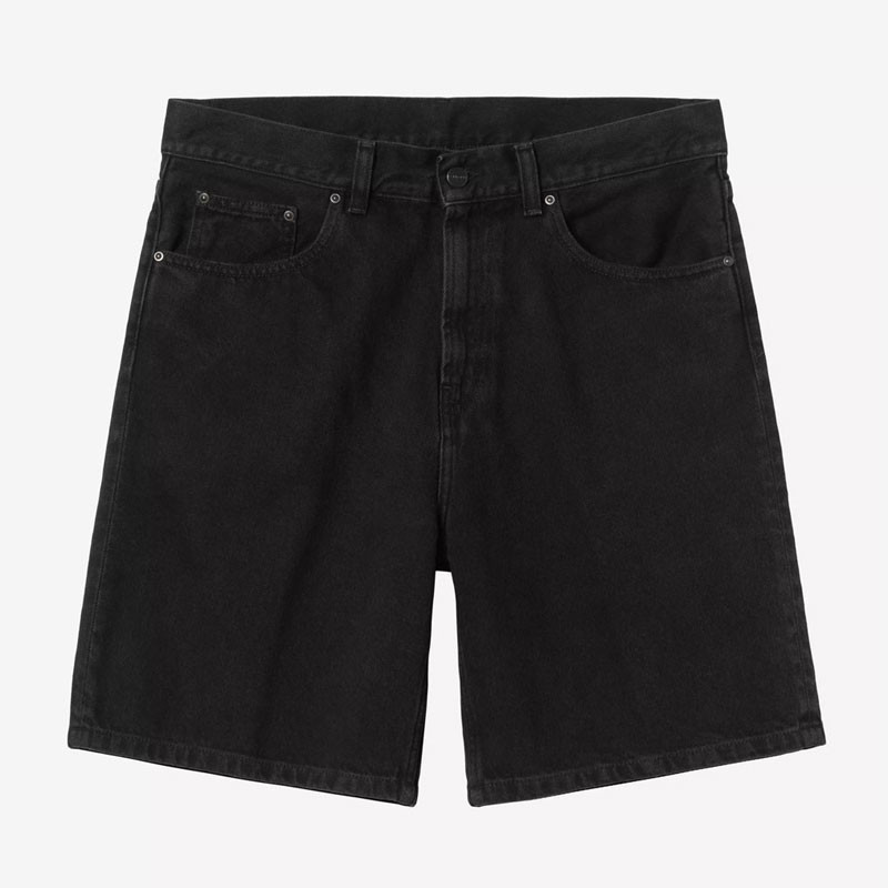 Bermuda Carhartt WIP: Nolan Short (Black Stone Washed)