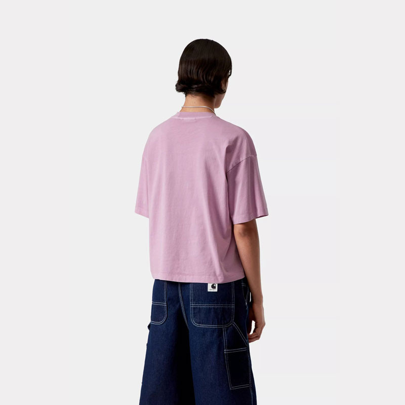 Camiseta Carhartt WIP: W SS Nelson T-Shirt (Gentle Purple)