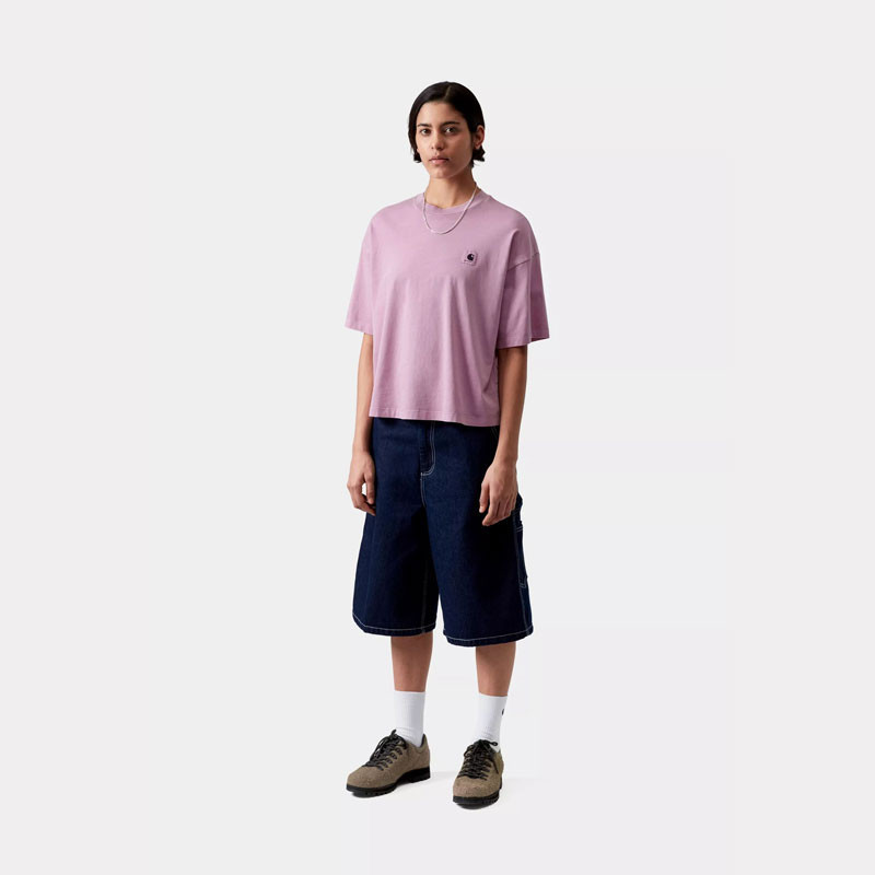 Camiseta Carhartt WIP: W SS Nelson T-Shirt (Gentle Purple)