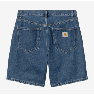 Bermuda Carhartt WIP: Nolan Short (Blue Heavy Stone Wash)