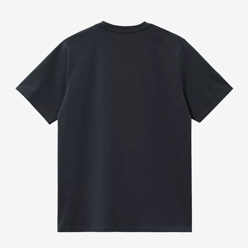 Camiseta Carhartt WIP: SS Script T-Shirt (Dp Night Gentle Green)