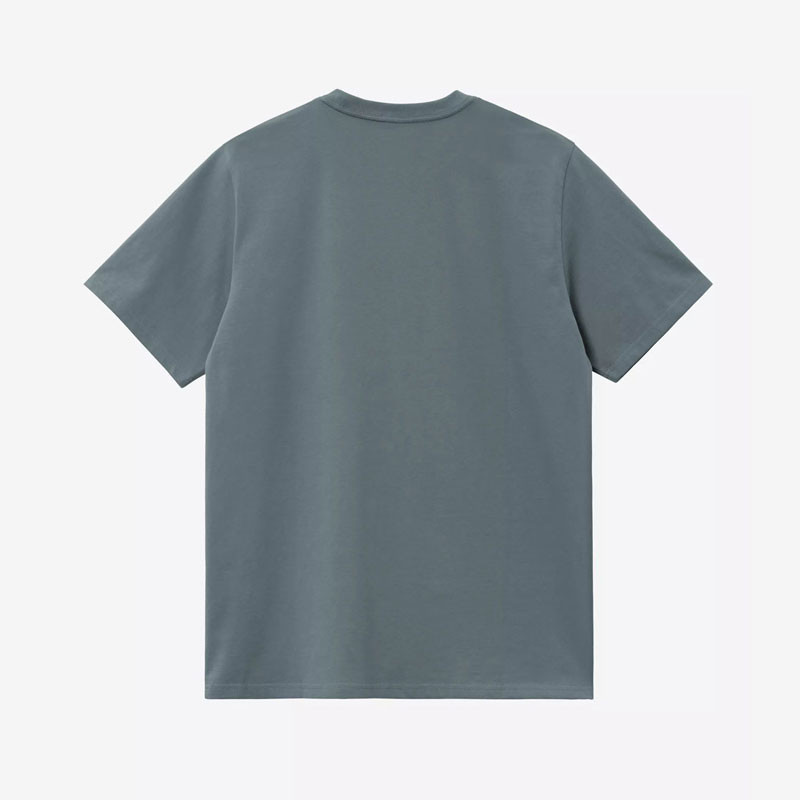 Camiseta Carhartt WIP: SS Chase T-Shirt (Cozy Blue Gold)