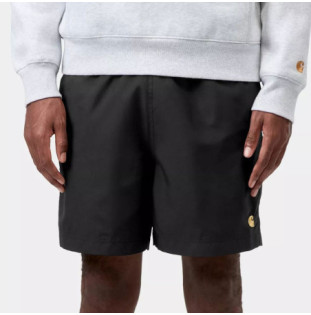 Bañador Carhartt WIP: Chase Swim Trunks (Black Gold)