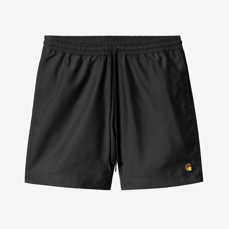 Bañador Carhartt WIP: Chase Swim Trunks (Black Gold)