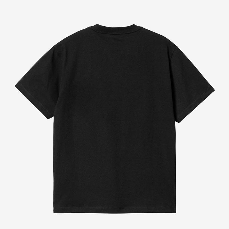 Camiseta Carhartt WIP: W SS Pocket Heart T-Shirt (Black Red)