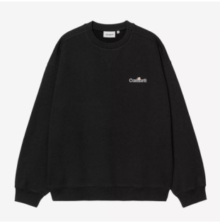 Sudadera Carhartt WIP: WIP Label Sweat (Black)
