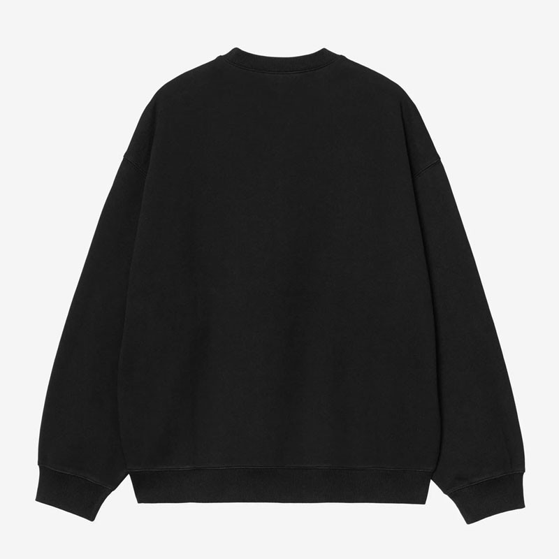 Sudadera Carhartt WIP: WIP Label Sweat (Black)