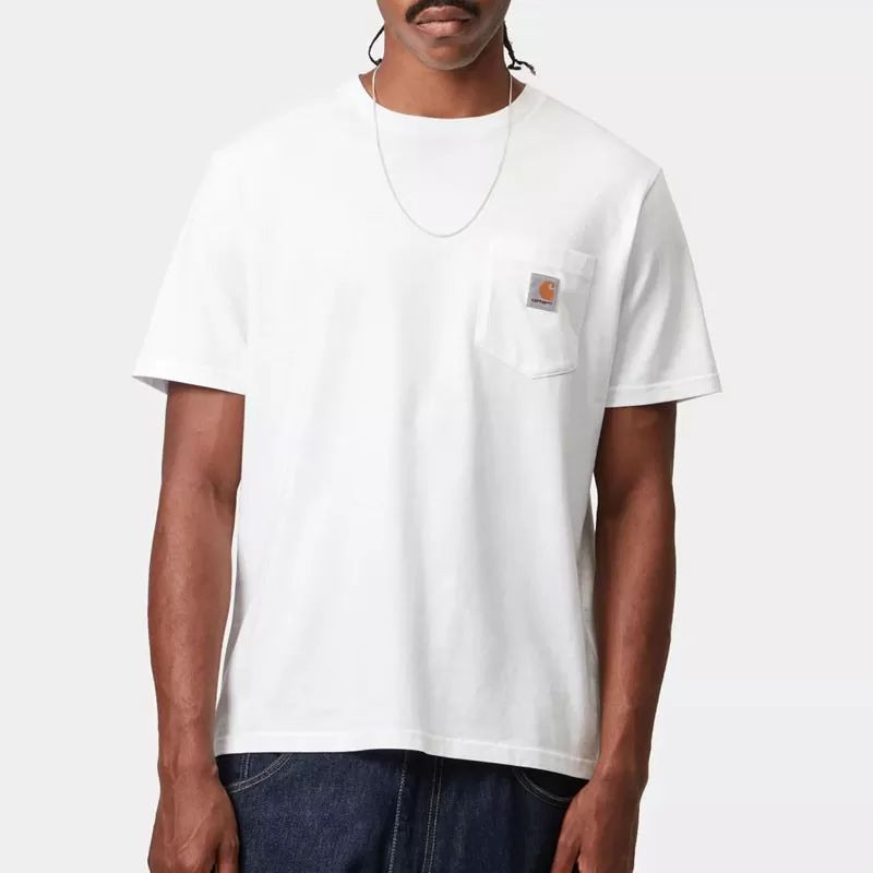 Camiseta Carhartt WIP: SS Pocket T-Shirt (White)