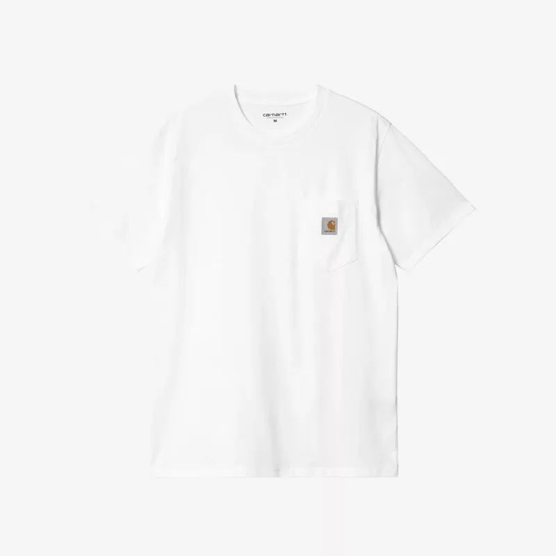 Camiseta Carhartt WIP: SS Pocket T-Shirt (White)