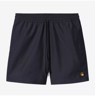 Bañador Carhartt WIP: Chase Swim Trunks (Dark Navy Gold)