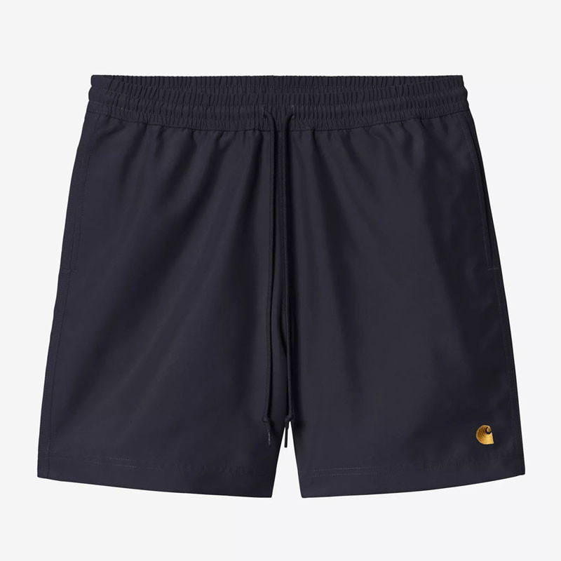 Bañador Carhartt WIP: Chase Swim Trunks (Dark Navy Gold)