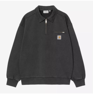 Sudadera Carhartt WIP: Half Zip Detroit Sweat (Black)