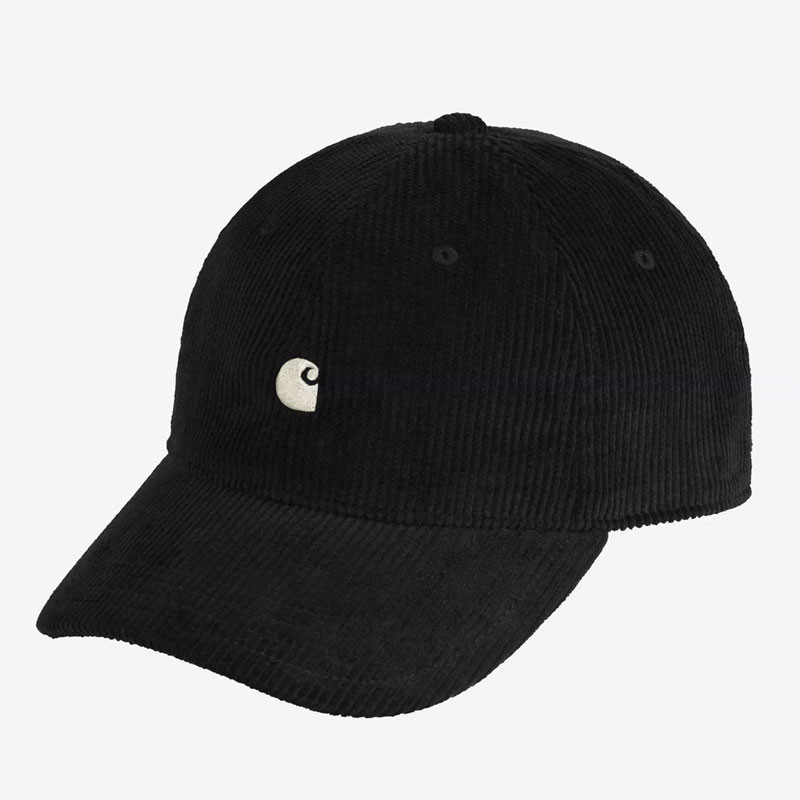 Gorra Carhartt WIP: Harlem Cap (Black Wax)